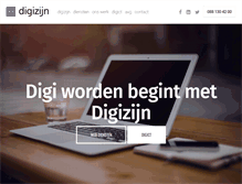 Tablet Screenshot of digizijn.nl